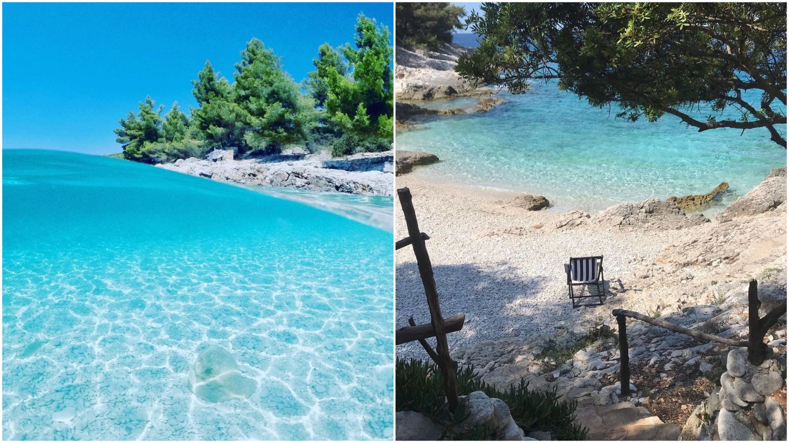 Hvar je dom ene izmed najlepših plaž na Jadranu