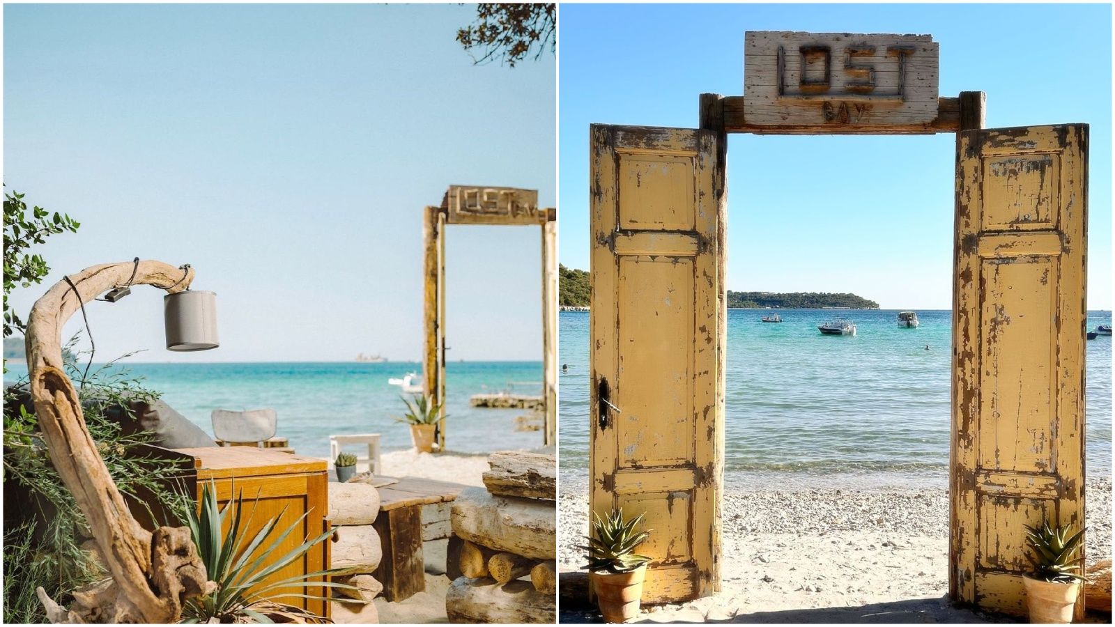 V bližini Pule se nahaja “izgubljeni” bar na plaži – obiščite Lost Bay!