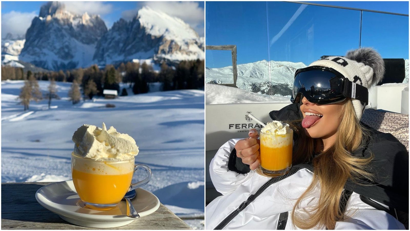 Bombardino – mini zimski koktajl, popoln za dneve na zasneženih strminah