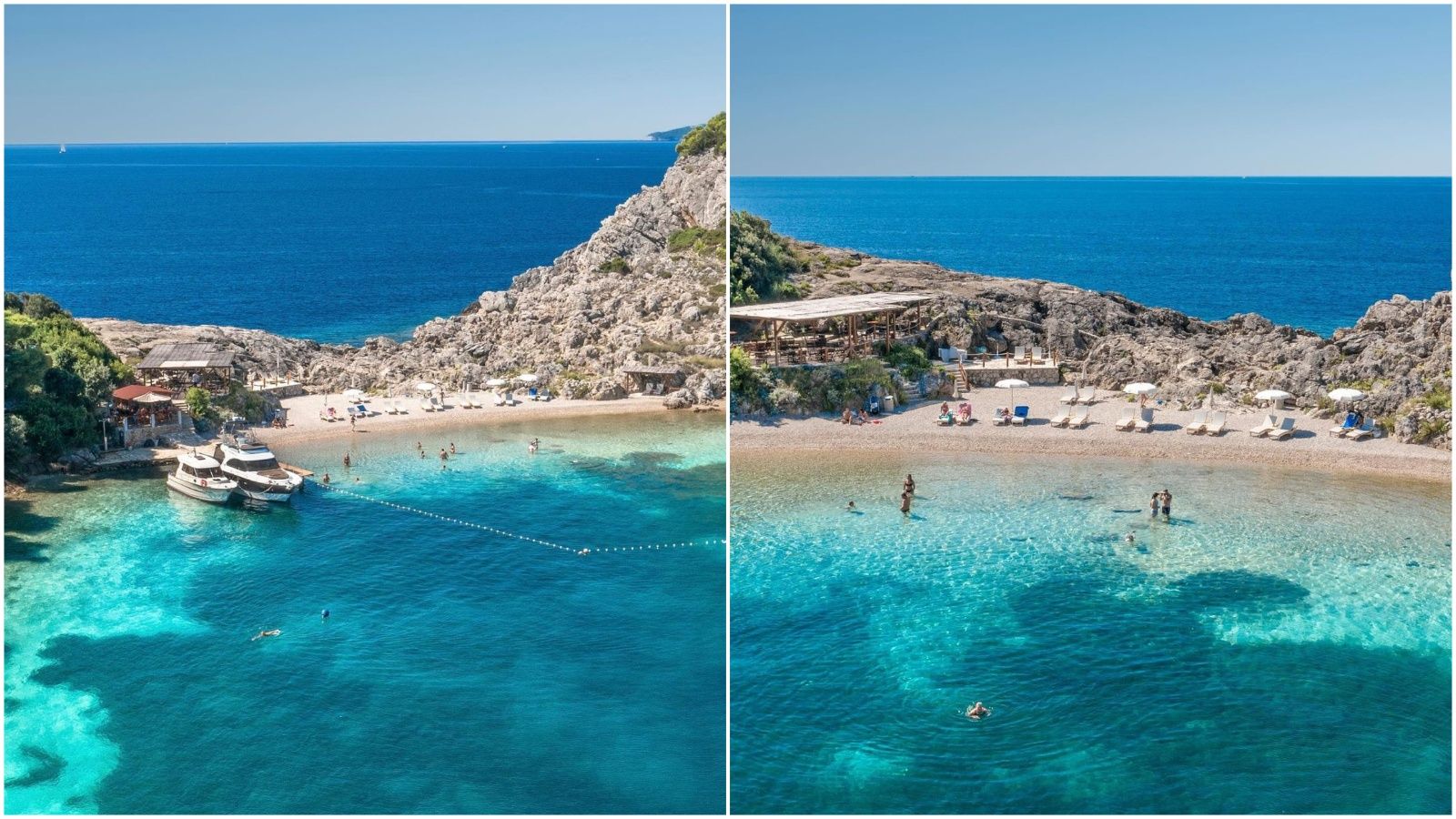 Majhna, a popolna plaža na otoku Šipan, kamor si želimo to poletje