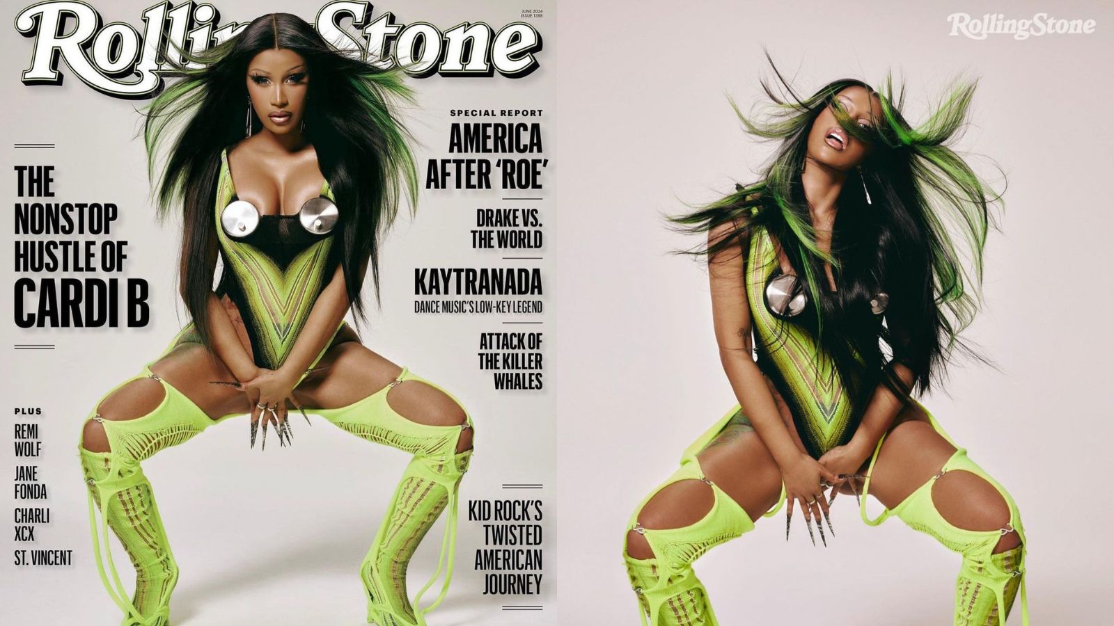 Kdo je slovenska oblikovalka, ki je pevko Cardi B oblekla za naslovnico revije Rolling Stone?