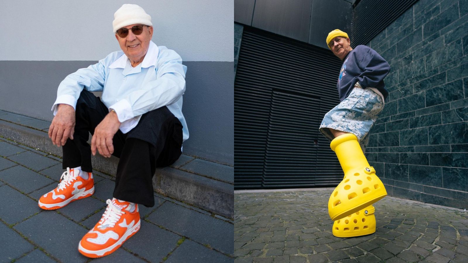 78-letni dedek iz Slovenije je modna senzacija na Instagramu
