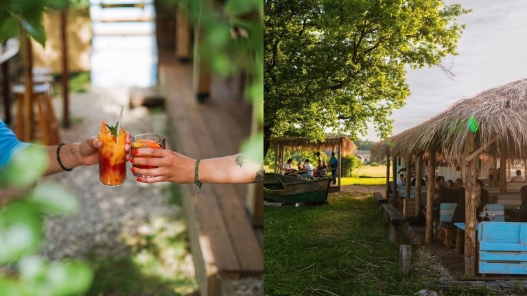 beach bar tochka kostanjevica na krki