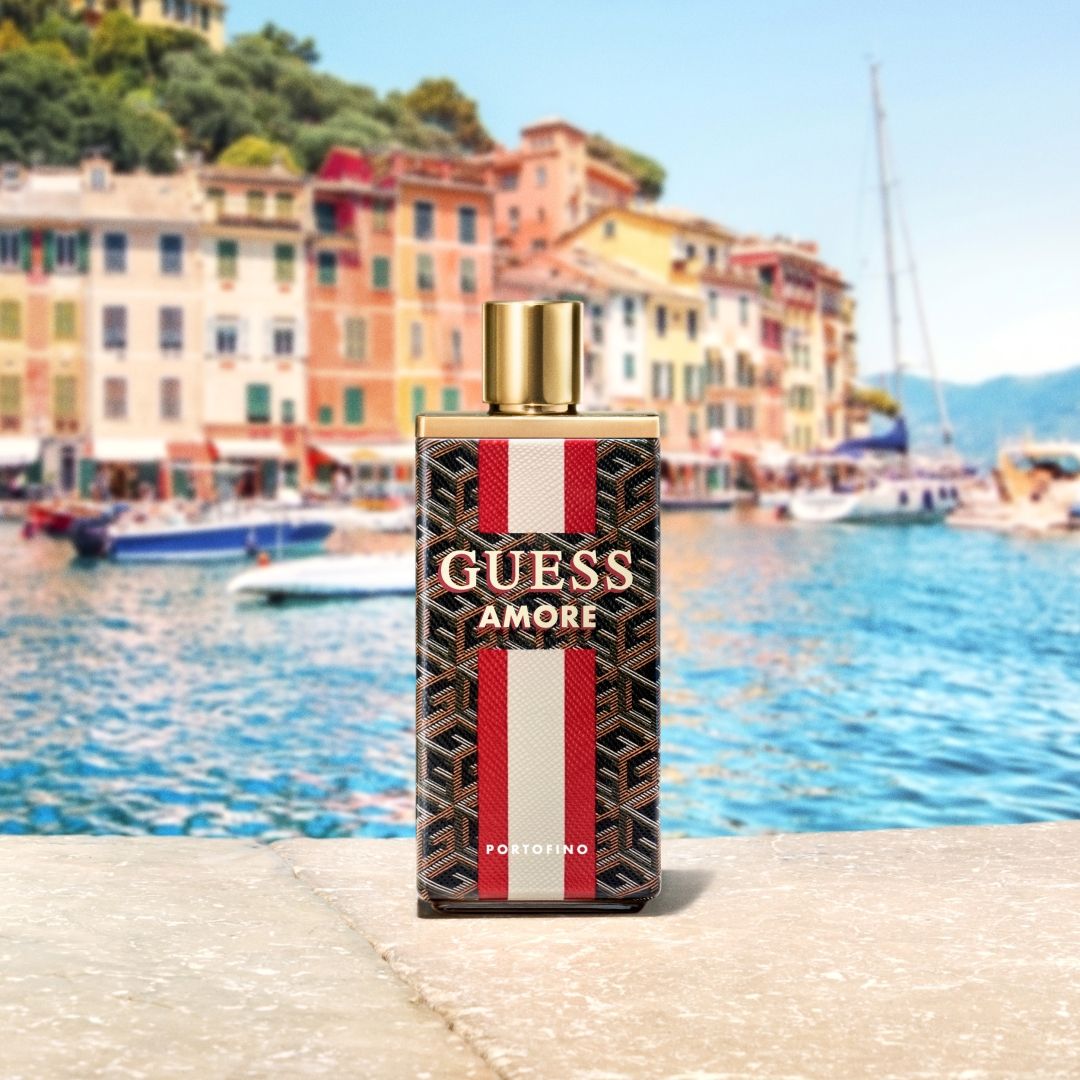 Guess Amore: Štiri nove dišave z navdihom dih jemajočih destinacij Italije