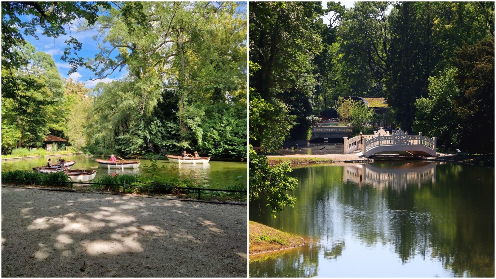 Park Maksimir v Zagrebu je videti kot Central Park v New Yorku: Čolni so spet na jezeru, tudi vi lahko zaplujete