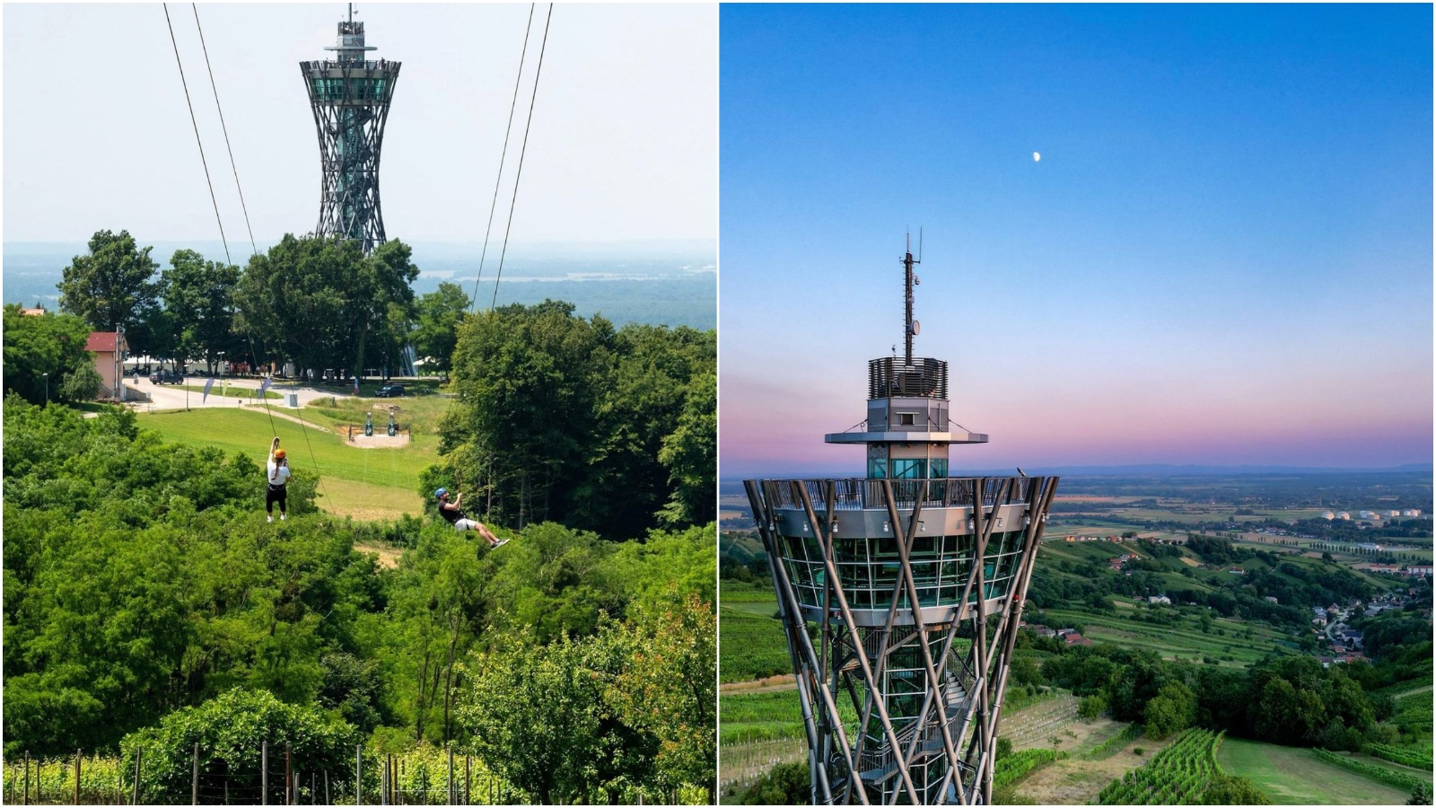 Slovenski “Eifflov stolp” in zipline nad vinogradi? Popolna kombinacija za jesenski izlet