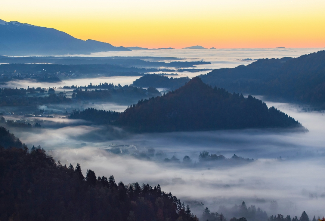 kam na sonce - megla v ljubljani