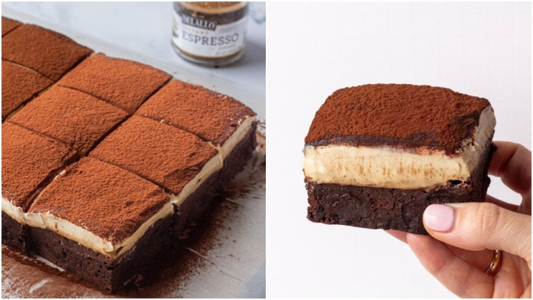 tiramisu brownies