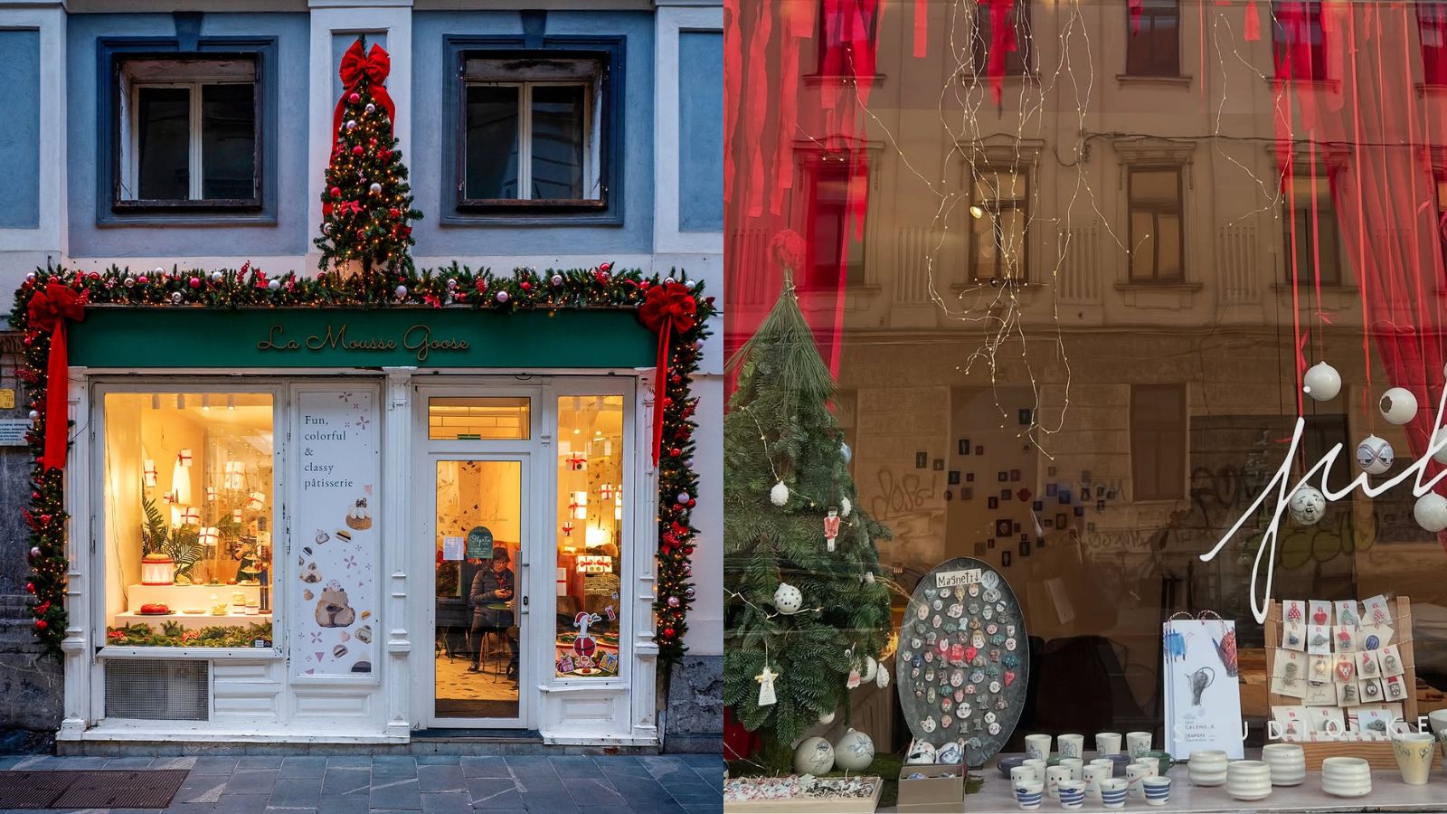 To so najlepše praznične izložbe v Ljubljani