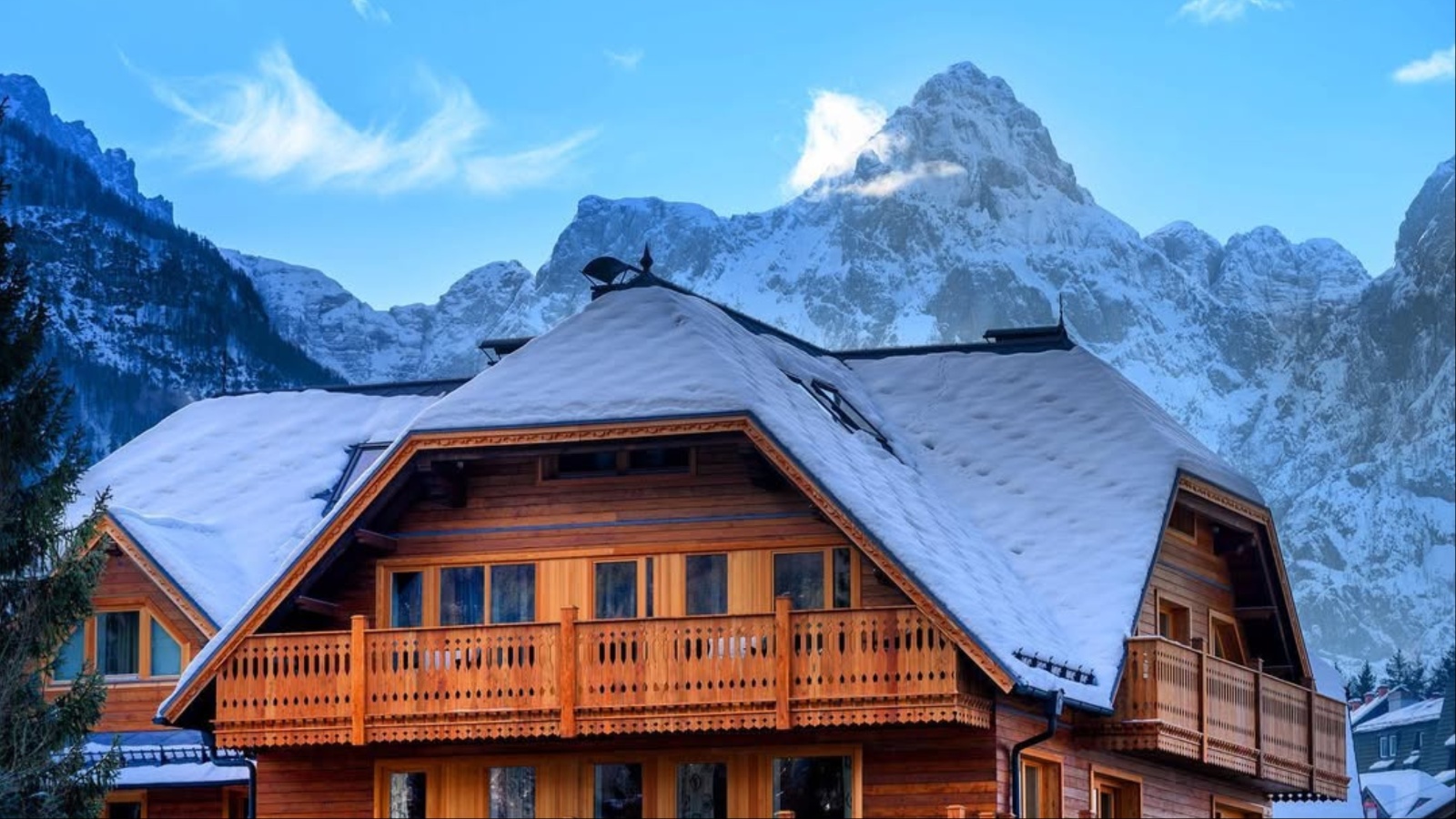 Počitnice v rustikalni vili s čudovitim pogledom na Alpe