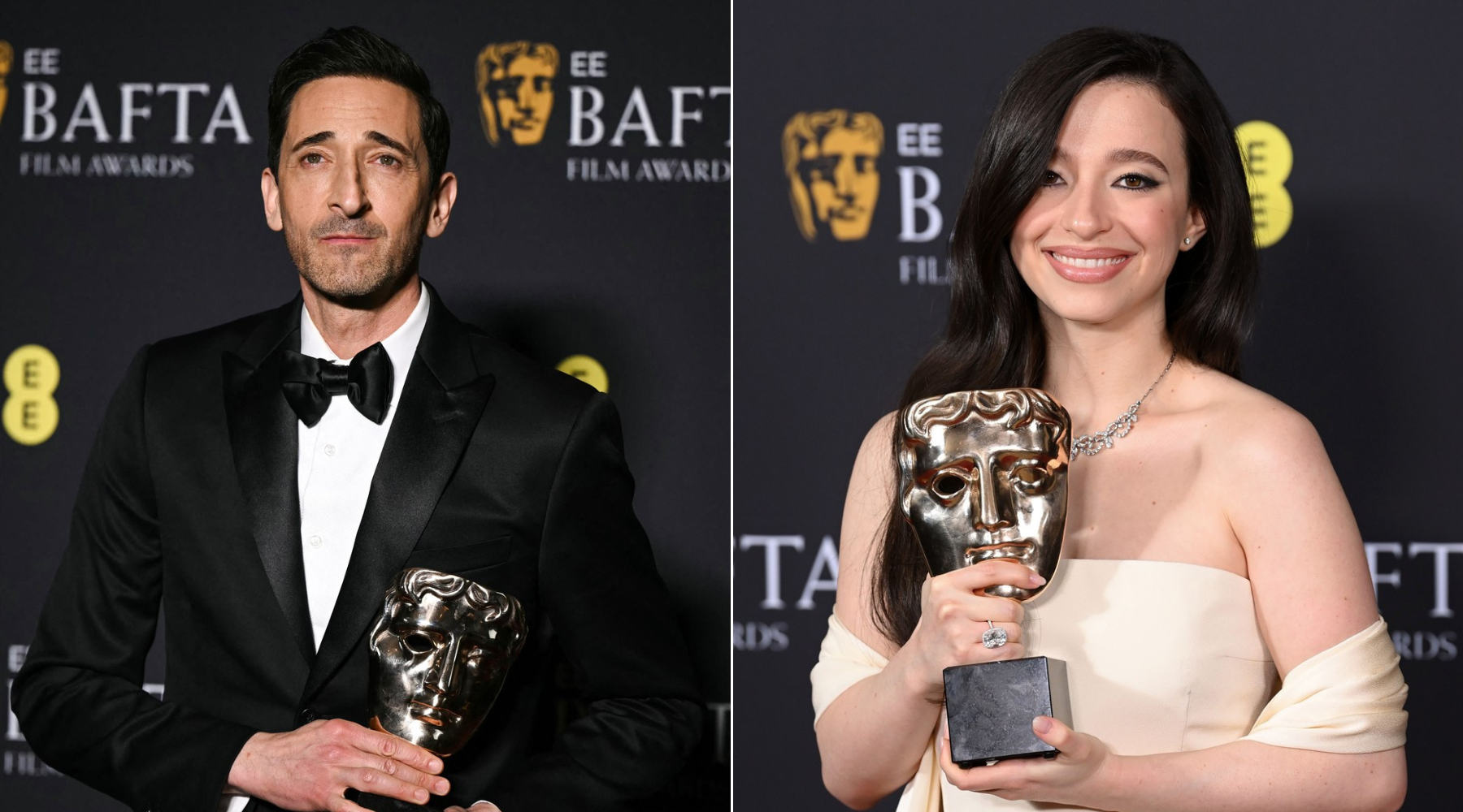 BAFTA 2025: Izenačena Conclave in The Brutalist, veliko presenečenje v igralski kategoriji