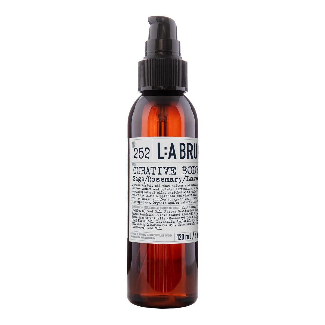 L:A Bruket 252 Curative Body Oil Sage Rosemary Lavender